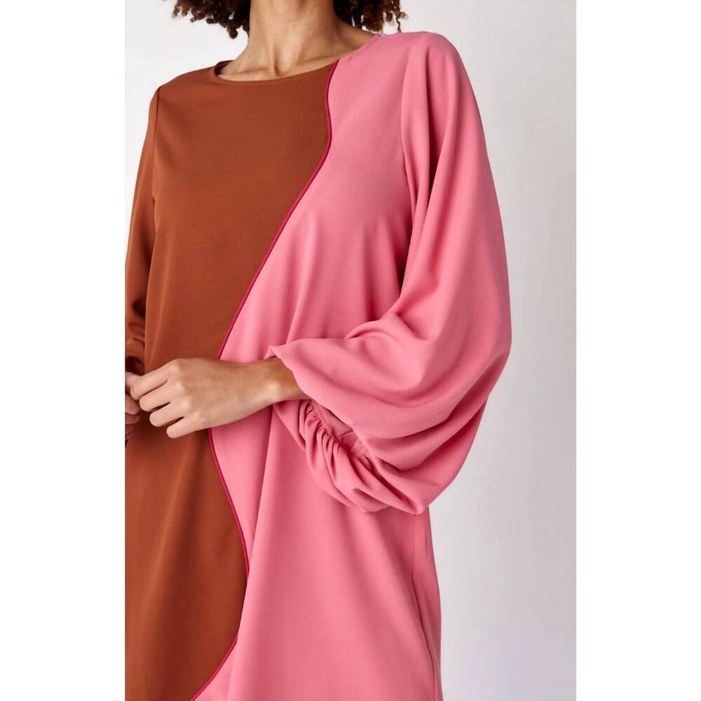 NEW CROSBY BY MOLLIE BURCH cecily dress in copper/persimmon - Picture 4 of 5